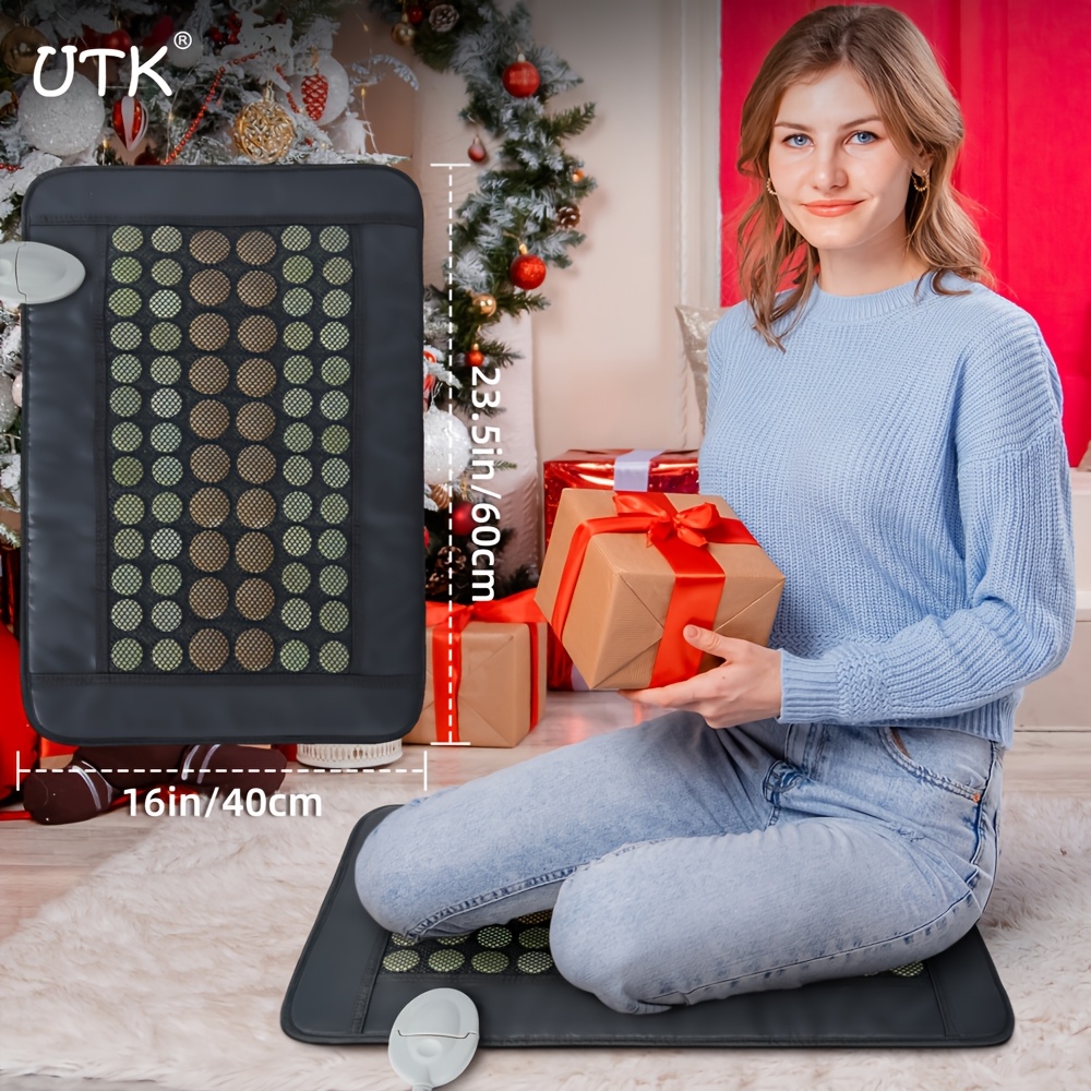 utk   heating pad hot stones technology memory function auto shut off portable   bag small   23 5 x 16     use Product details 3