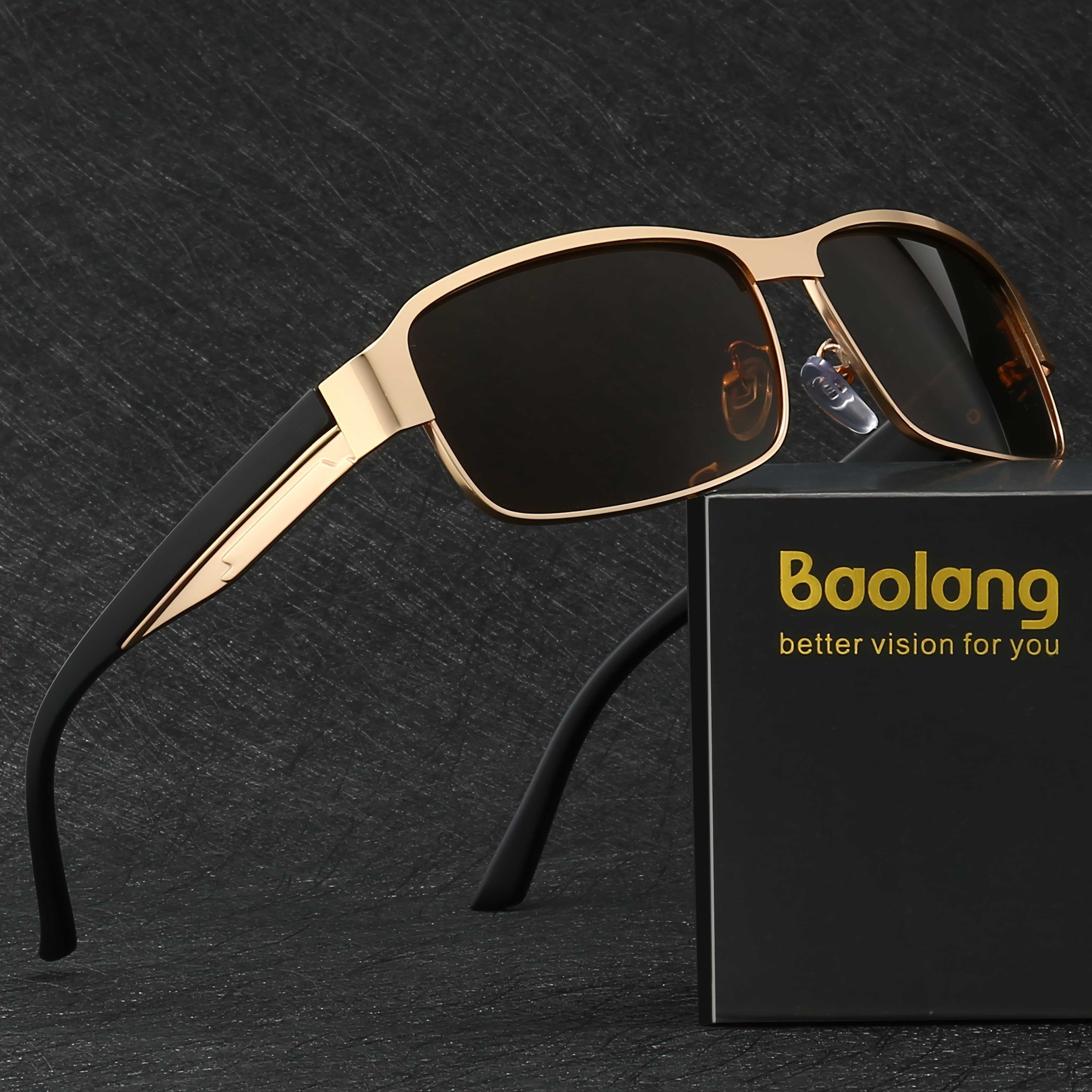 Image of Baolang Men's Fashion Sunglasses Sunglasses Driver Driving Fishing Sunglasses Business Party Sunglasses