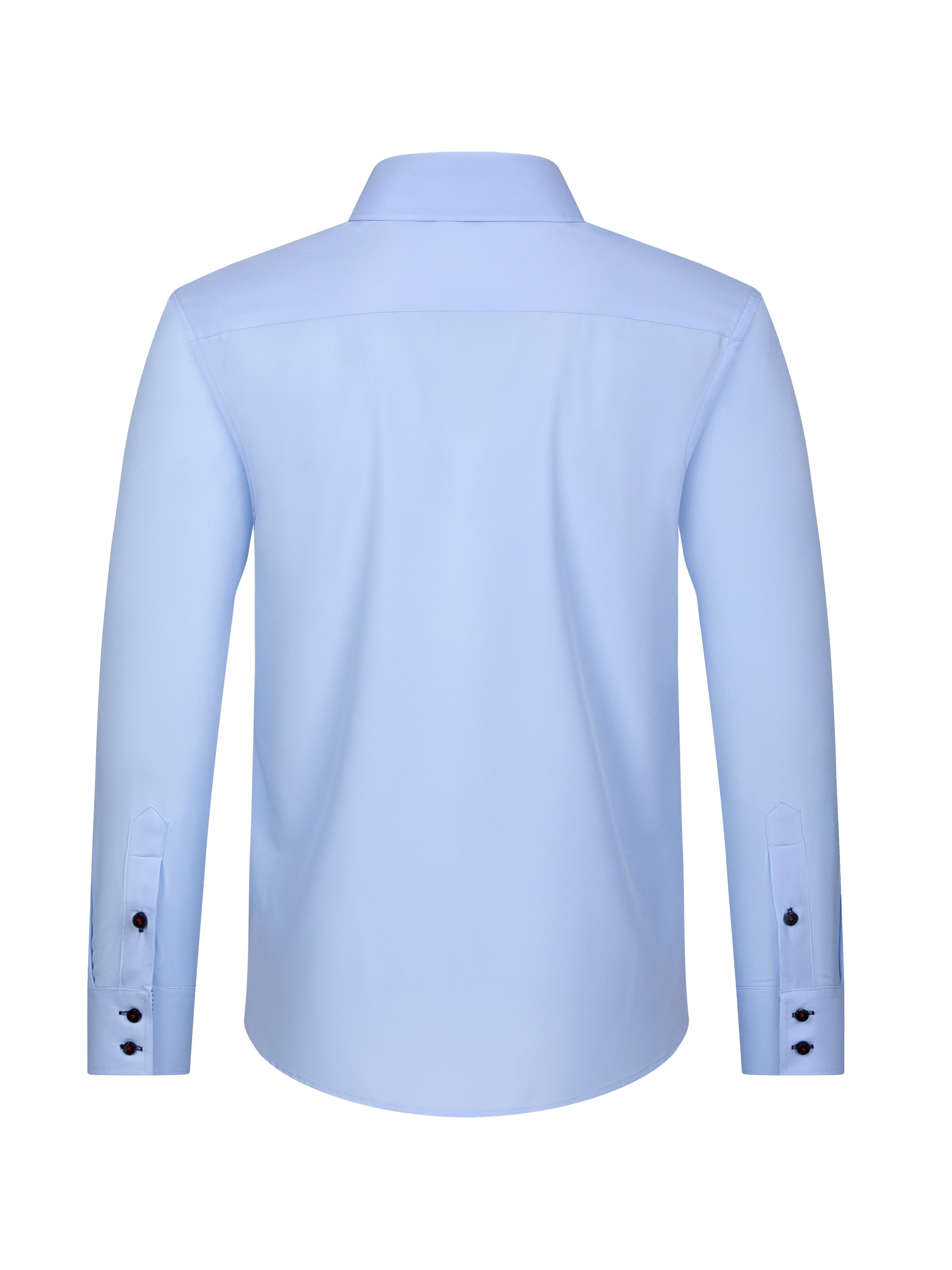 Camisa de Manga Larga para Hombre, Formal, Negocios, Exterior, Top Masculino