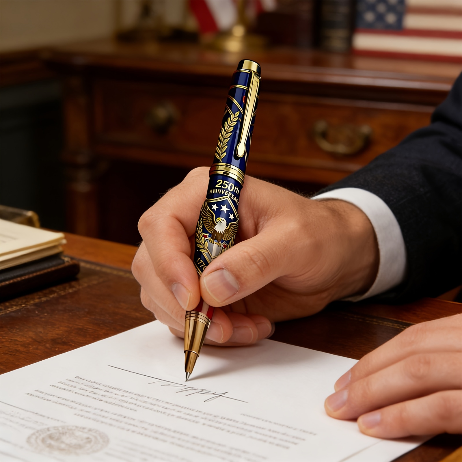 Commemorative Pen For The 250th Anniversary Of The Usa Memorial