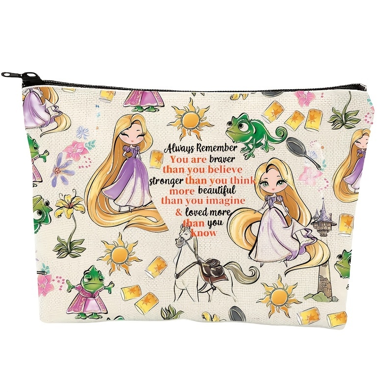 

Fairy Princess Makeup Bag - Inspirational 'you Are , Stronger, Beautiful' Cosmetic Pouch With Zipper - Perfect Gift For Birthdays, Christmas, Graduations & Festivals, Cosmetic Bag, , Makeup, Gift