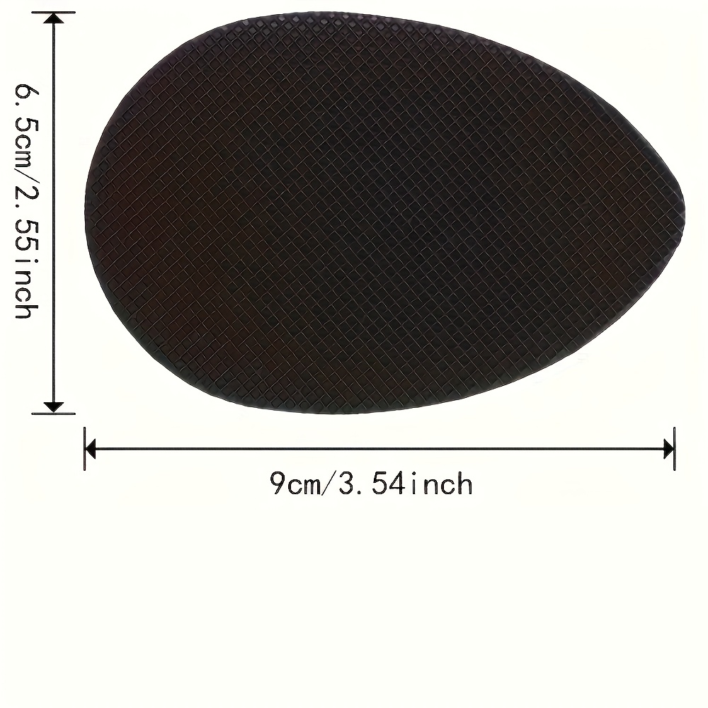 Pairs of Non-Slip Shoe Pads Heel Grips, Anti-Slip Sole Protectors for  High Heels, Waterproof Rubber Insoles, Noise Reduction Shoe Grippers