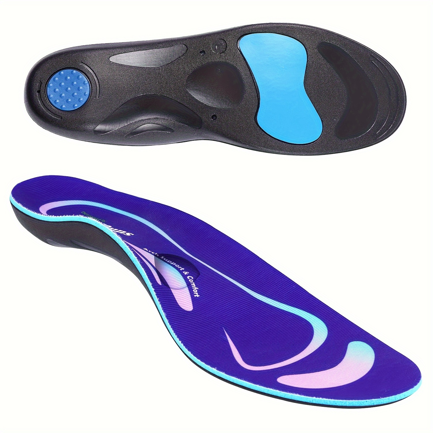 pair orthotic arch support insoles heavy duty high Temu