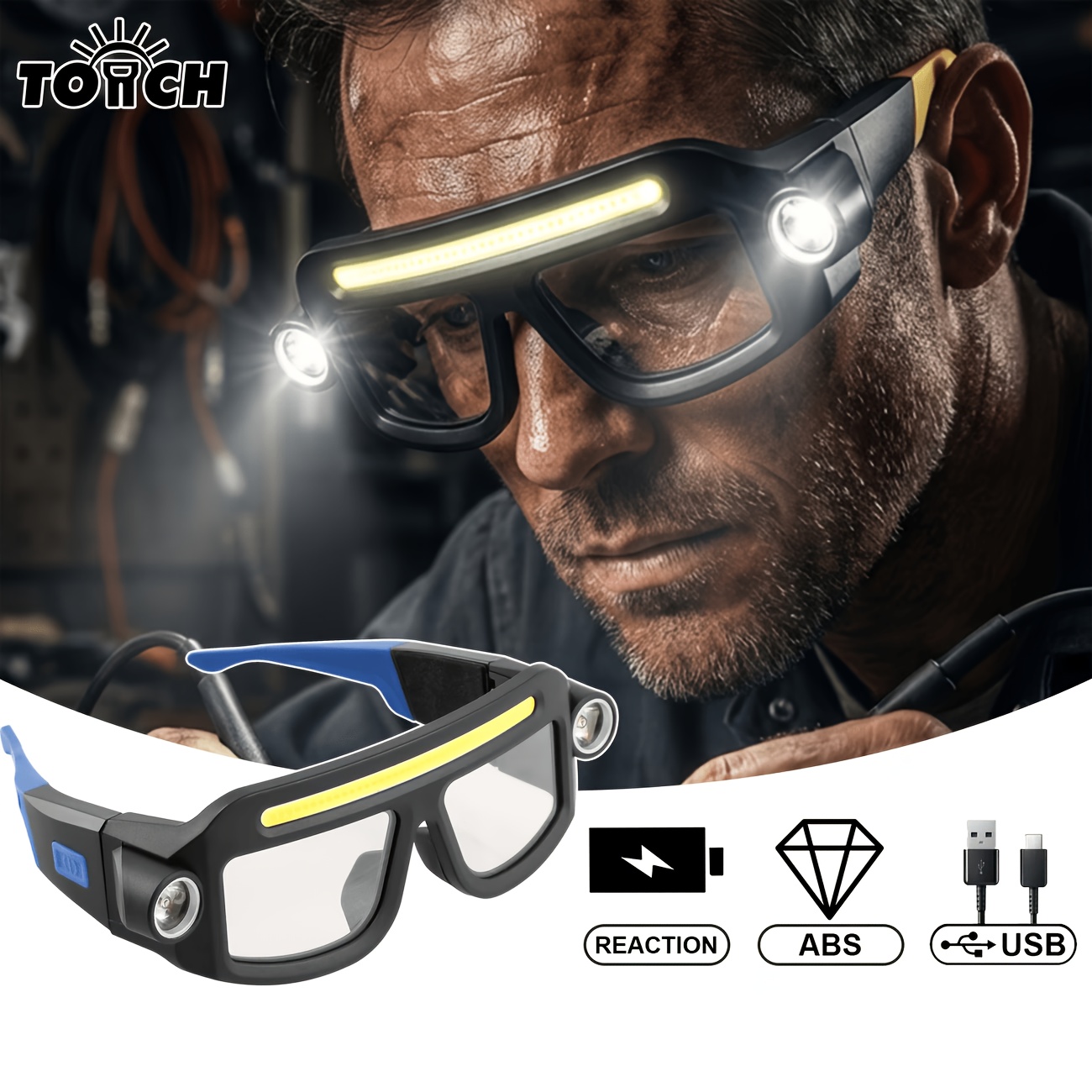 eye protection safety goggles sold on Temu United States