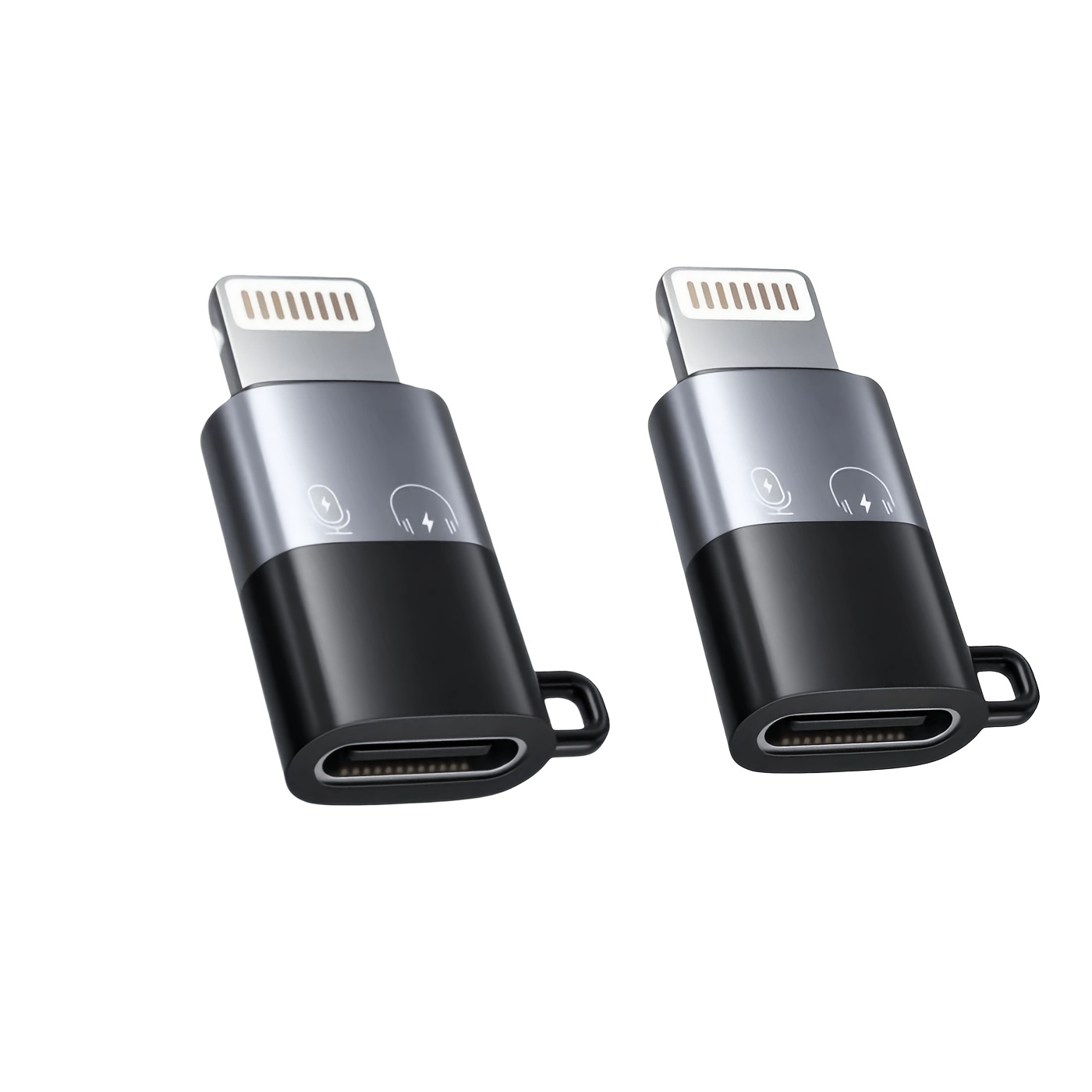 TEMU Type-c To Lightning Otg Adapter For Phone, Supports Data Transfer And Charging, Multi-functional, Compact And Portable