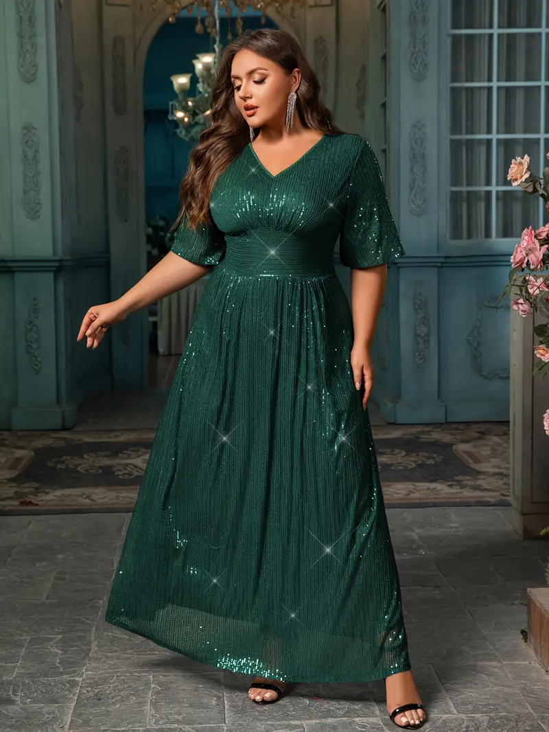 plus size womens burgundy formal party dress plus size maxi - Temu Mauritius plus size womens burgundy formal party dress plus size maxi - Temu Mauritius
