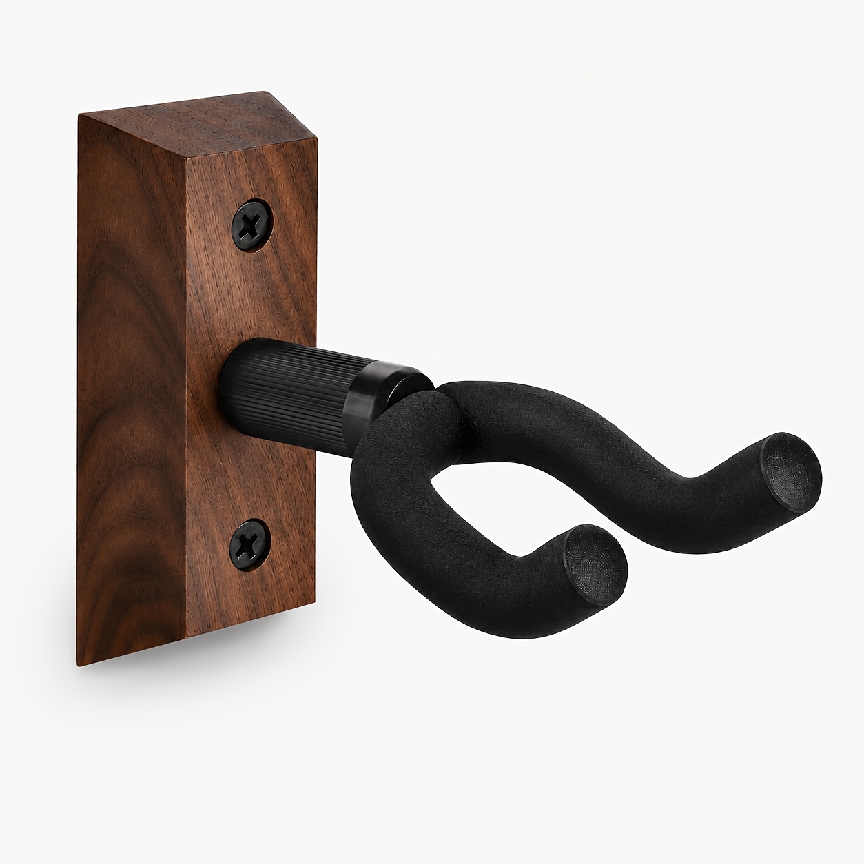 TEMU Solid Walnut Guitar Hooks Are In 1, 2, 3 Or 4pcs. The Adjustable Wall-mounted U-shaped Guitar Stand Is And Suitable For Hardwood Guitar Wall