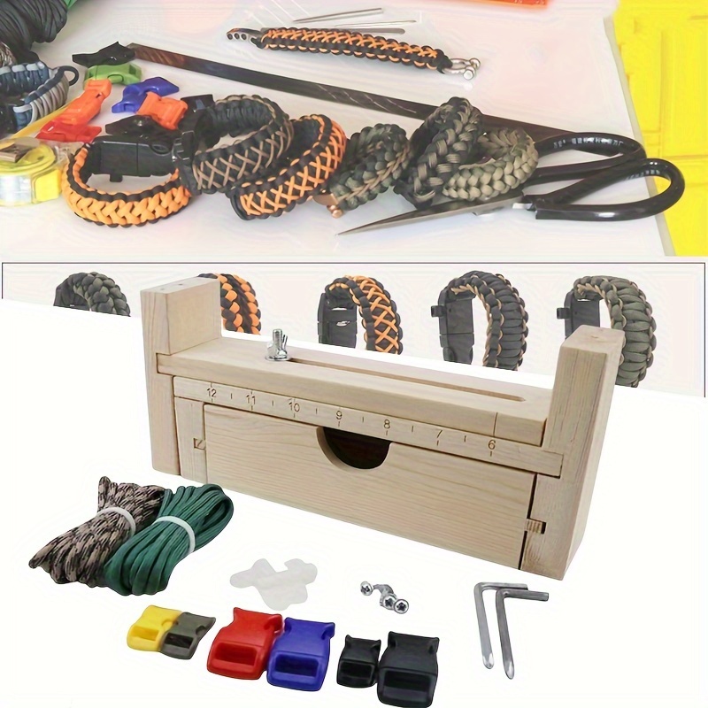 

Paracord Bracelets Diy Tool Kit, Adjustable , Paracord Accessories Knitting Tool Set