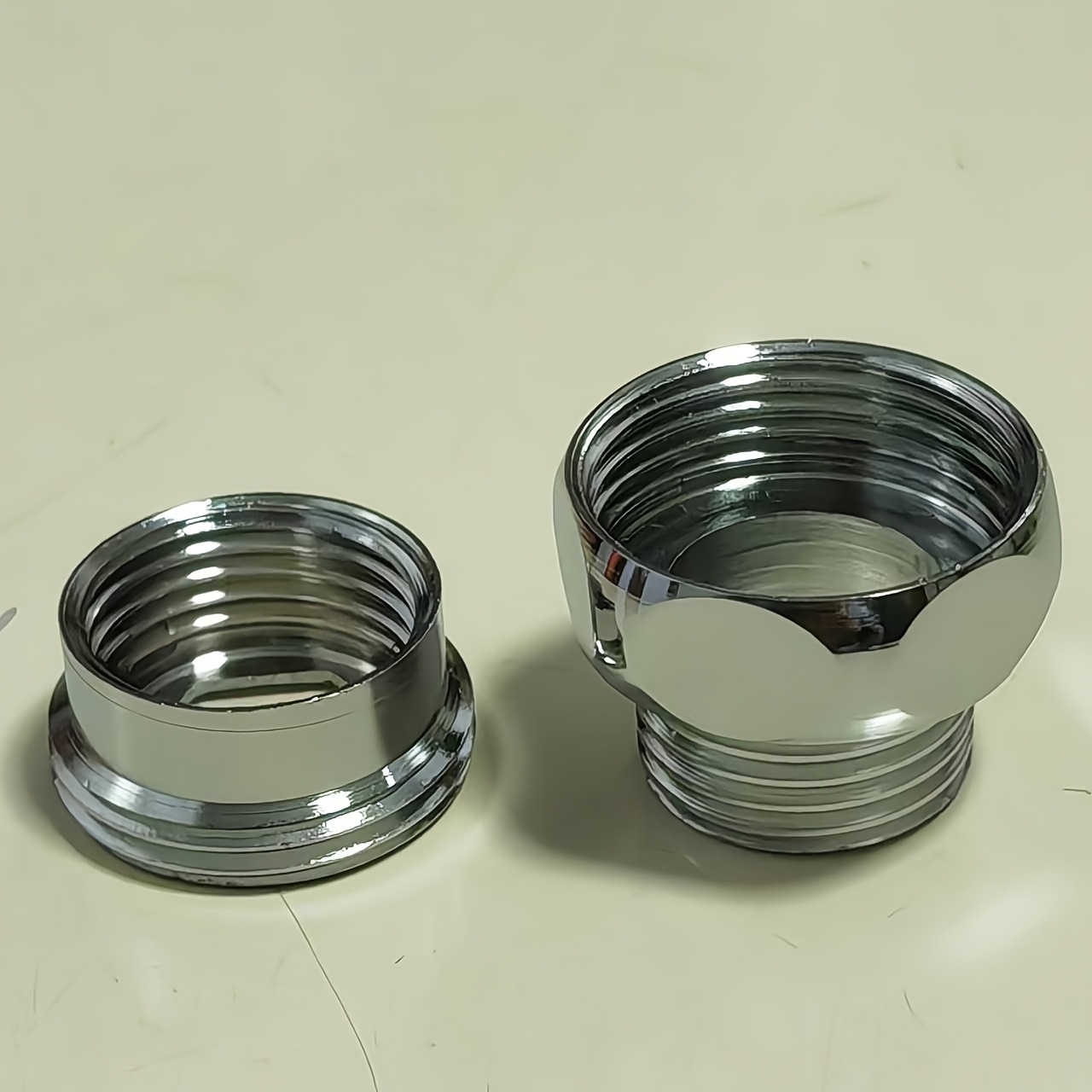 Image of Faucet Adapter, Male G1/2 To Female G3/4 Kitchen Faucet Adapter, Male G3/4 To Female G1/2 Set Sink Faucet Adapter, Male G3/4 To Female G3/4
