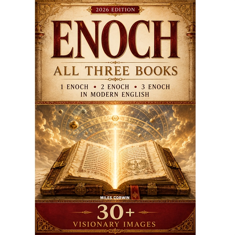 TEMU Enoch: All 3 Books 1 Enoch, 2 Enoch, And 3 Enoch In Modern English, Featuring Visionary Illustrations A Complete, Accessible Collection Of These