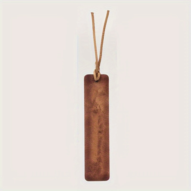 Image of Personalized Leather Bookmark: A Charming Gift For Readers And Teachers - Pu Leather Material