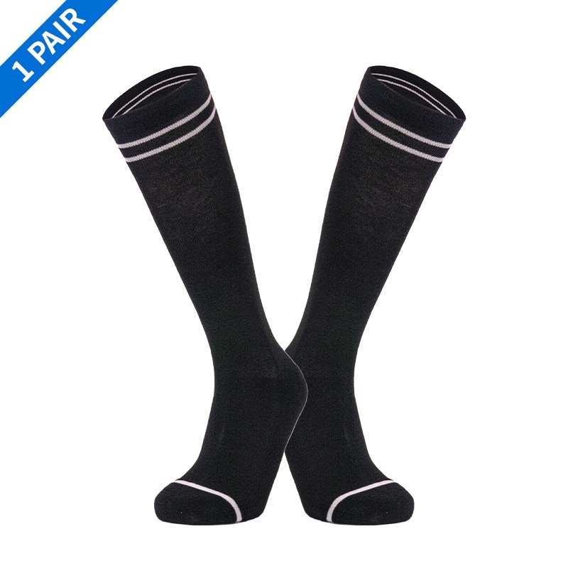 Image of 1 Pair Kid's Sports Socks Breathable, Comfortable & Nonslip With Towel Bottom, Ideal For Outdoor Cycling, Climbing, Running, - Summer Style High Stockings