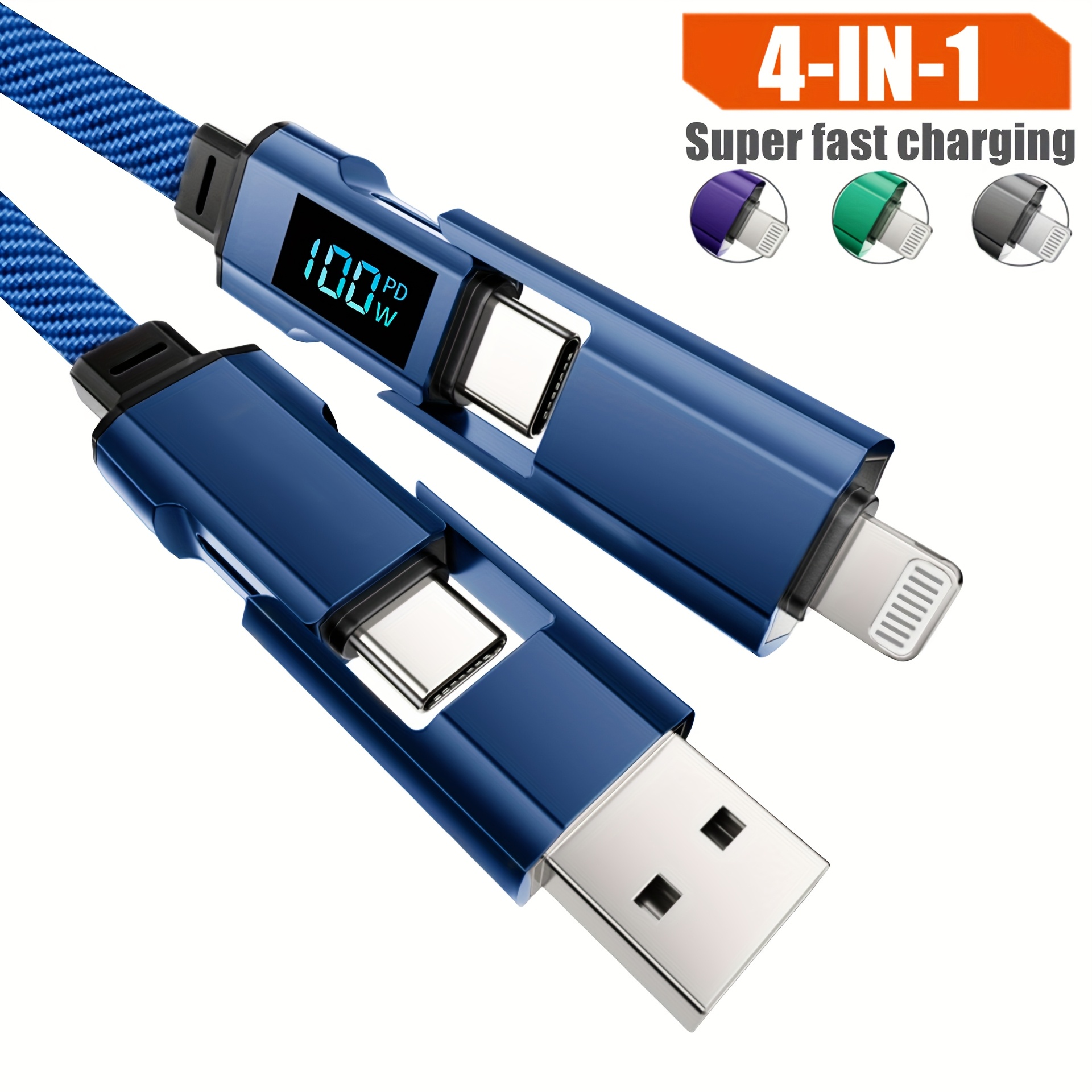 Cavo Ricarica Magnetico AICase Cable Magnético USB C A Lightning Para