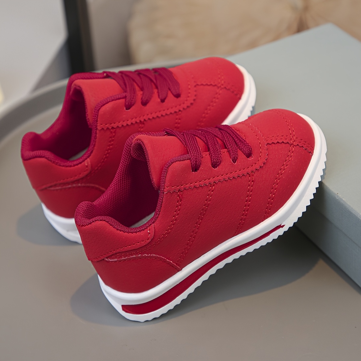 New Flat Casual Sports Children Girls' Shoes Korean Style Versatile Lightweight Soft Sole Travel Outing