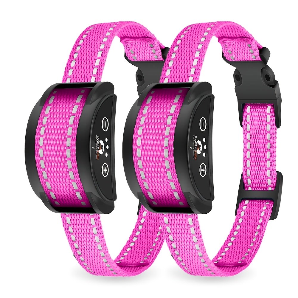 TEMU Advanced Vibration-activated Bark Collar Suitable For Dogs - Adjustable Sensitivity, Gentle Vibration Stop Bark, Safe & Humane Dog Training Aid,