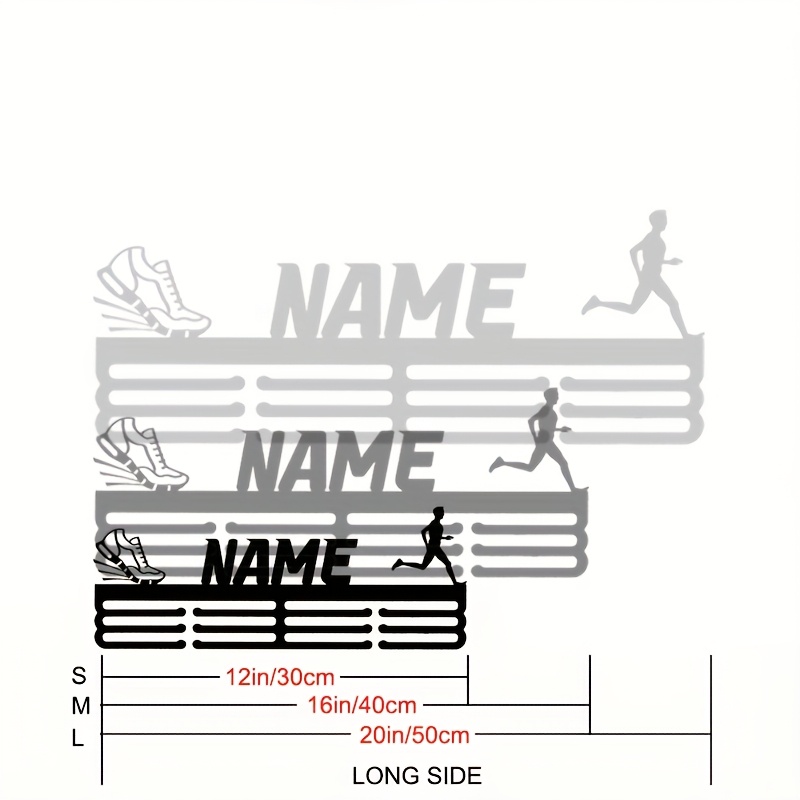 TEMU Custom Running Medal Hanger, Athlete , Home Decor, Runner Gifts, Gifts, Medal Display Medals