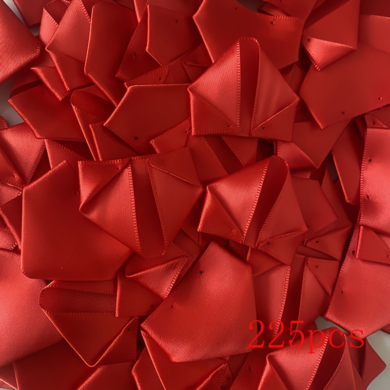 TEMU 225pcs Handcrafted Rose Petals, Semi-finished Product, Suitable For Eternal Rose Making, Bouquets, Applicable For Valentine's Day, Wedding
