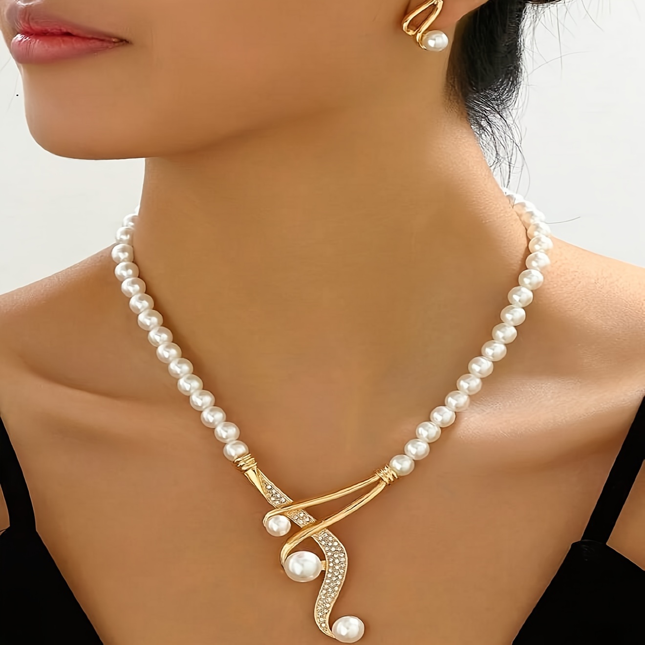 

1pc Necklace & 1pair