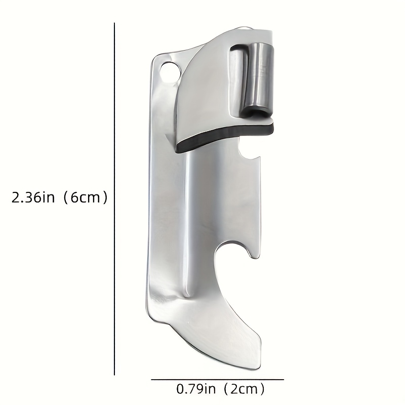 TEMU 10pcs Stainless Steel Folding Bottle Opener & Corkscrew - Compact, For Camping, & Everyday Kitchen Use, Kitchen Accessories | | Durable