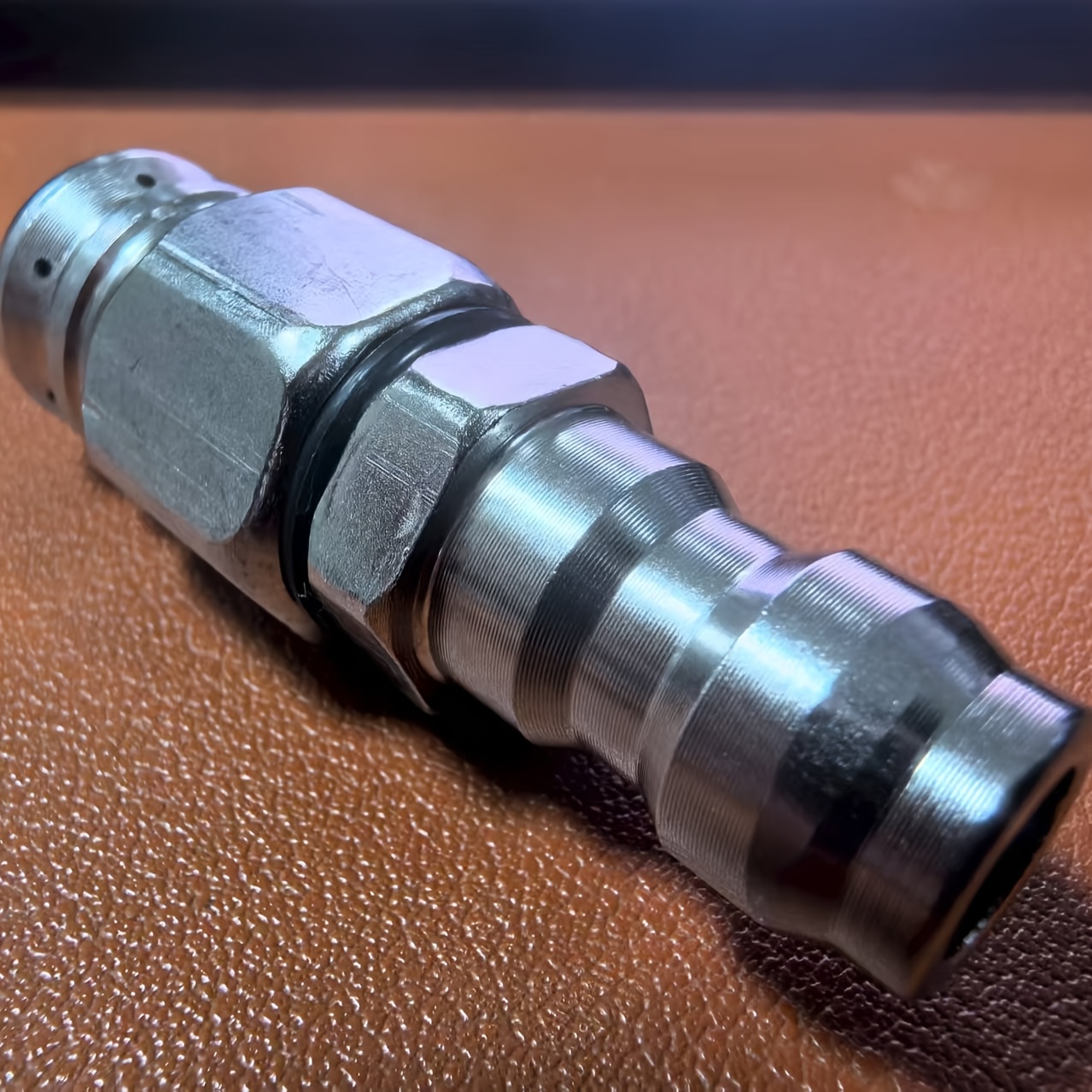 TEMU 1/4 Inch High-pressure Nozzle With 6 Spray Modes - 5000 Psi Stainless Steel , Suitable For Clogged Pipes, Quick Connect High-pressure Spray