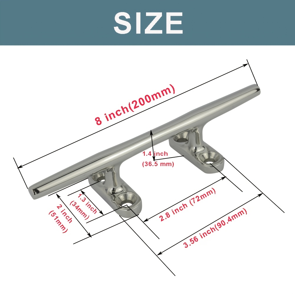 Stainless Steel Mooring Bollards and Round Shackles