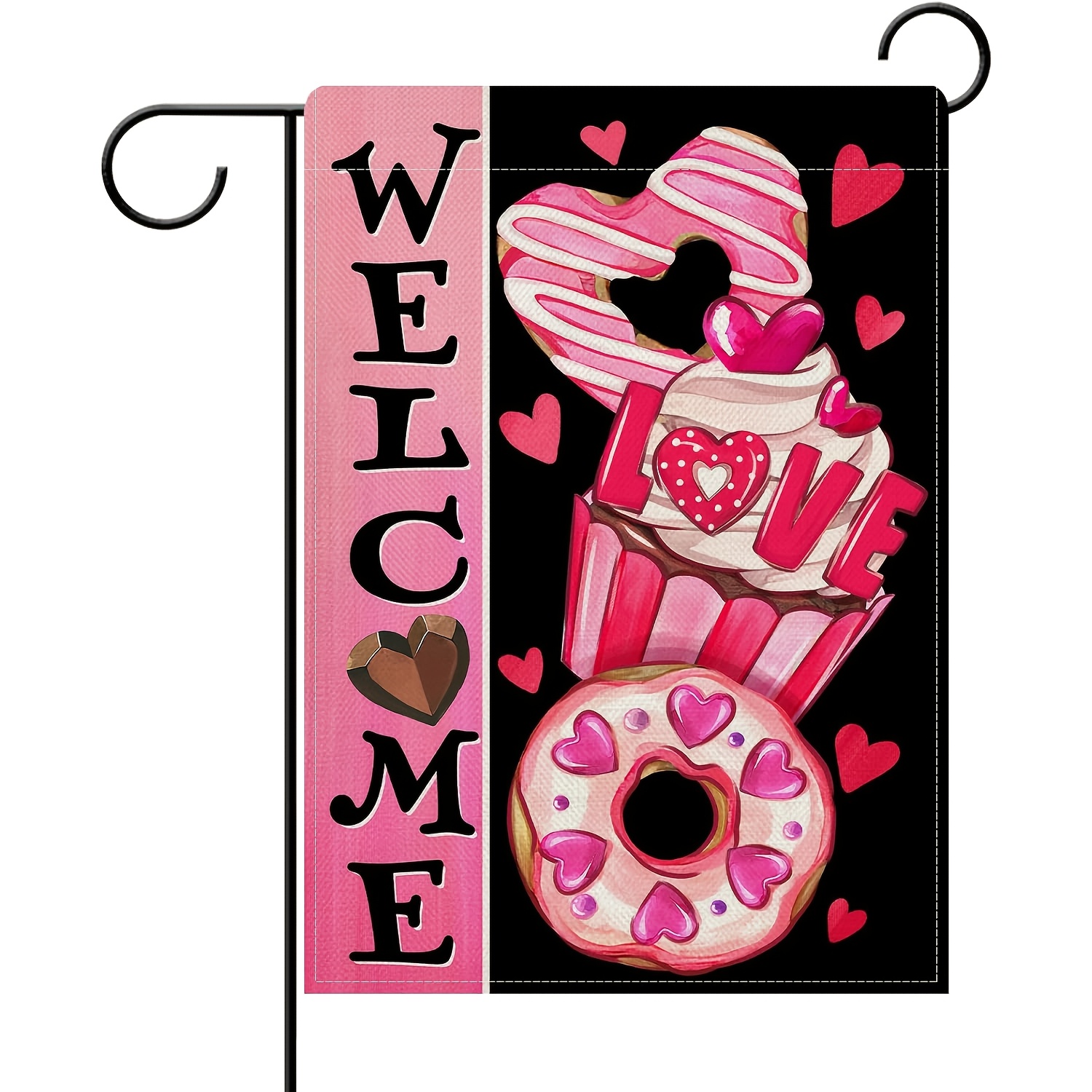 

's Day - & Hearts , , For Decor, & , 12x18