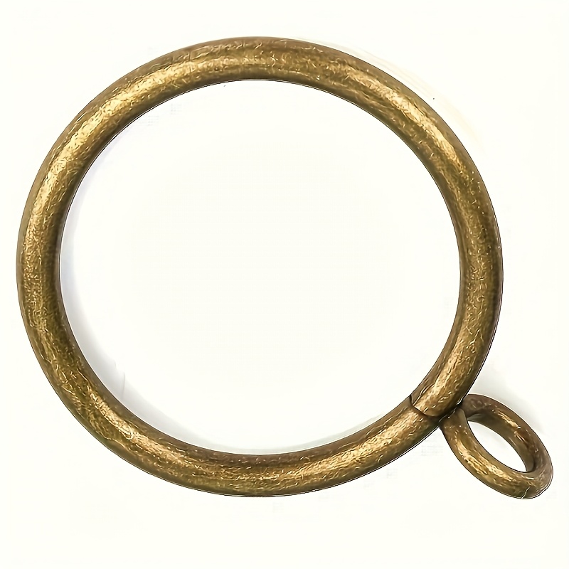 40 curtain rings roman ring shower curtain hooks curtain accessories hanging rings metal inner diameter bronze curtain rod accessories 0