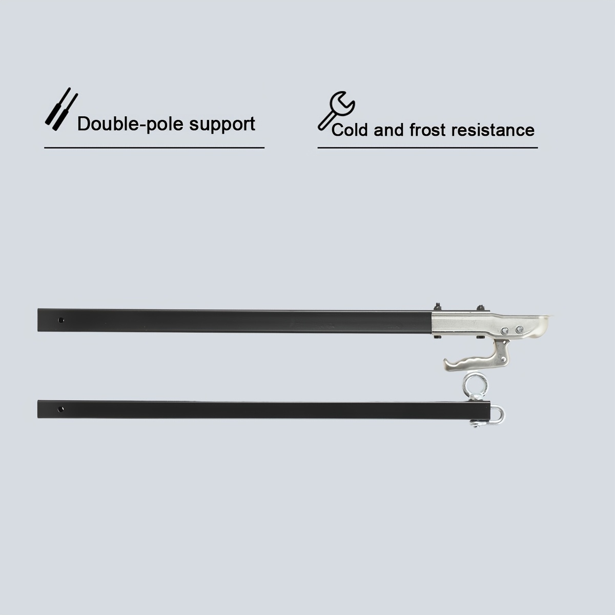Tow Bar, Trailer Hitch For Cars, Trucks, And Light Vehicles; Tow Rope With A Load Capacity Of 3.5 , Length 220cm