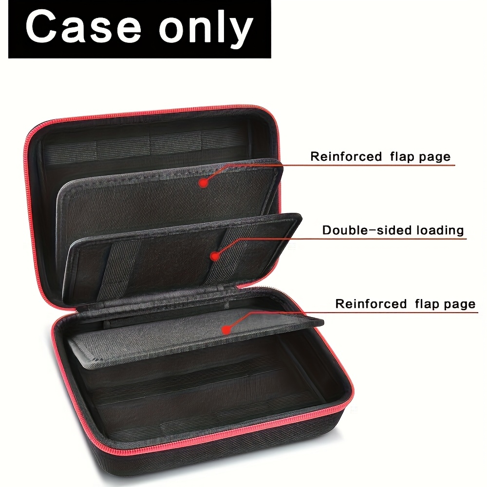Pocket Display Case, 24+ Folding Collection Storage Organizer, Knives Protector Box For Hunting/survival/outdoor Bag Only Attention: No Knives Included, Only Storage Bag