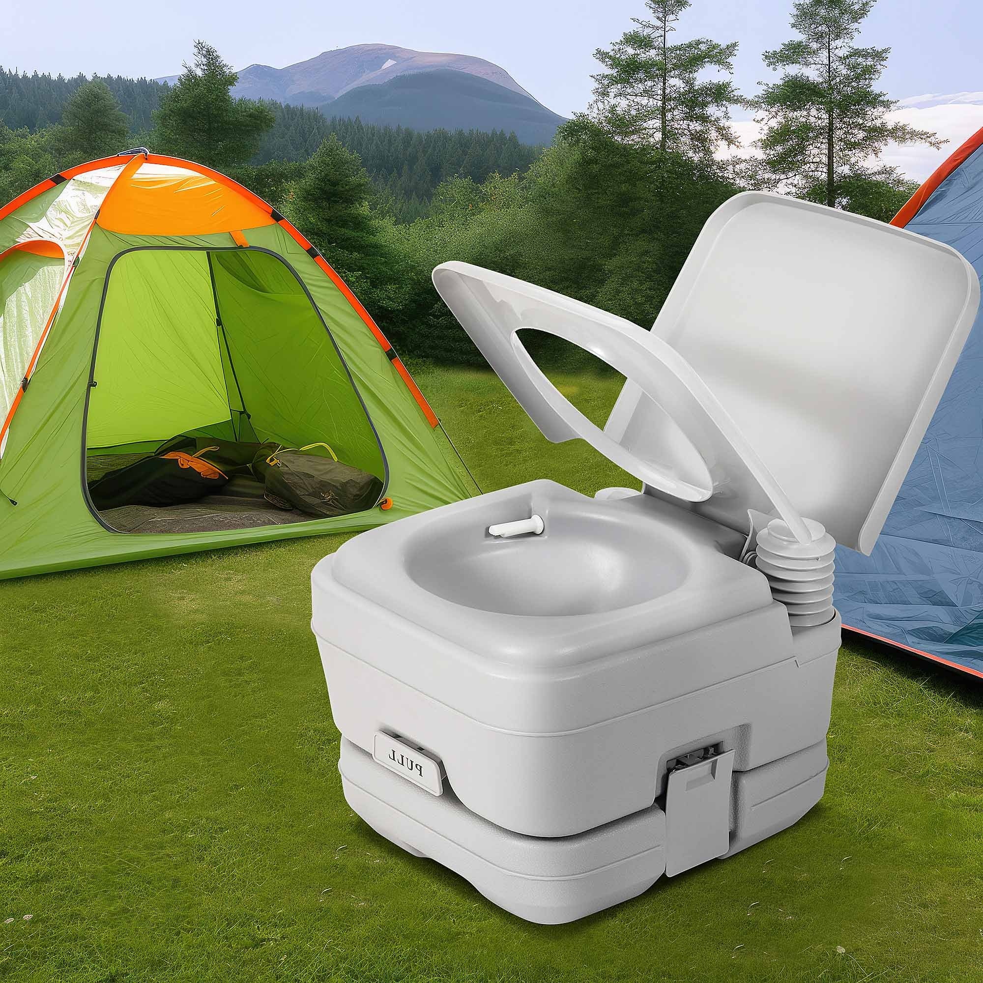 MAXUSCAMP Portable Toilet Camping U2013 Compact Porta Potty Camp