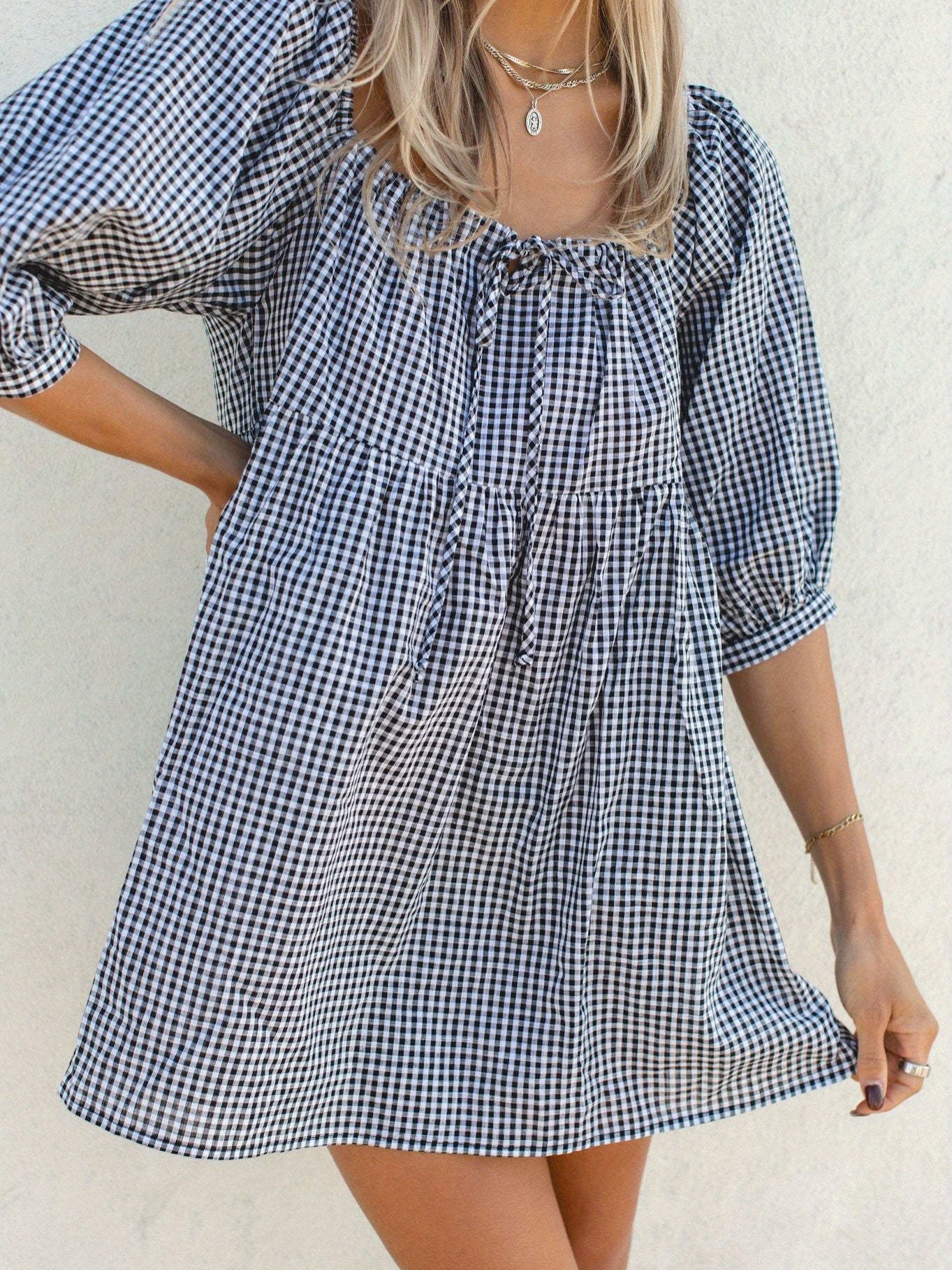 plaid fitted maternity dress Red Plaid Sleeveless Cotton Maternity Maxi Dress – PinkBlush main image 1