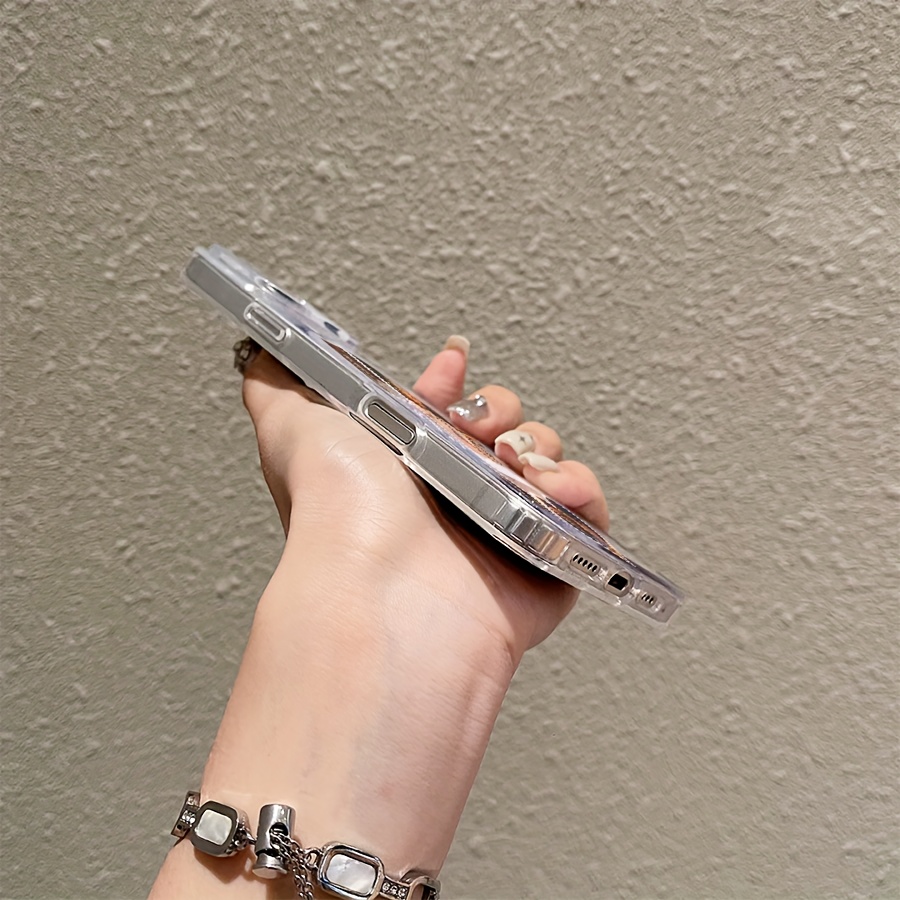 Custom Photo Phone Case - Premium Magnetic Silicone Cellphone Cover for iPhone 16 Pro Max/ 15 Plus/ 14/ 13/ 12/ 11, for Samsung S25 S24 S23 S22 S21 S20 Ultra Plus Couple Holding Hands Design for Lovers, Birthdays, Anniversaries & Family