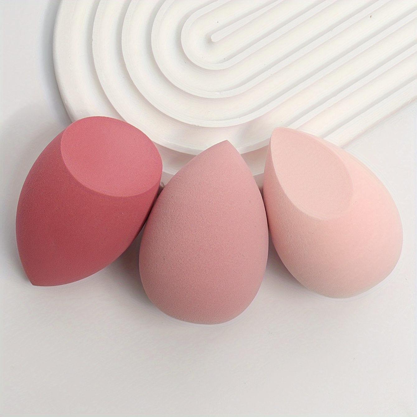 3pcs Makeup Sponges for Even Base Makeup Application