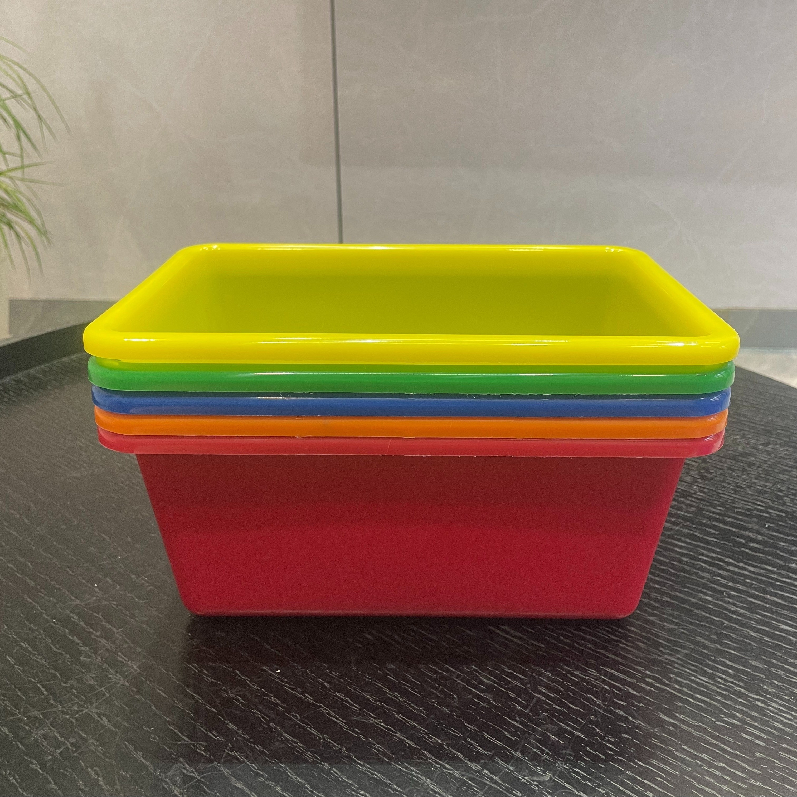 piece set plastic storage bins polished lightweight Temu Kuwait