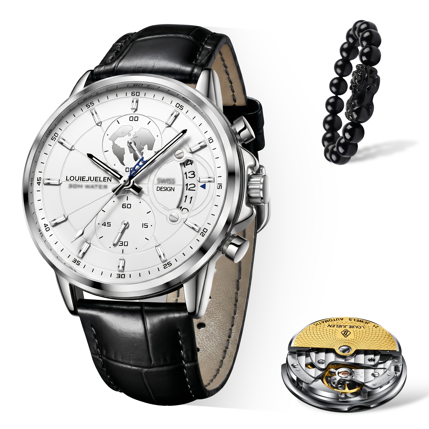 Image of Fashionable Luxury Watch Men's Watch High-end 's Watch Men's Wrist Watch, Daily Wear, Men's Gift, Design, Elegant , Automatic Movement