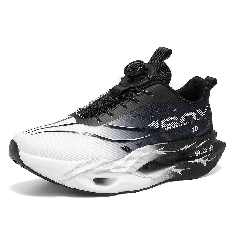 TEMU Super Light Real Running Shoes Professional Marathon Full Palm Carbon Plate Racing Running Shoes Shock Absorption Rebound Sports Shoes Training