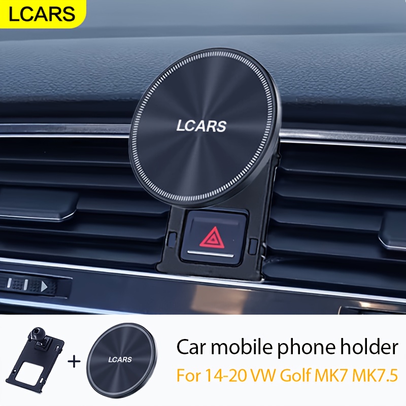 Universal Car Phone Mount for / 7.5 (14- ), Dashboard and Air Vent Mount, ABS , Head with Magnetic Plate, Compatible with All Phones