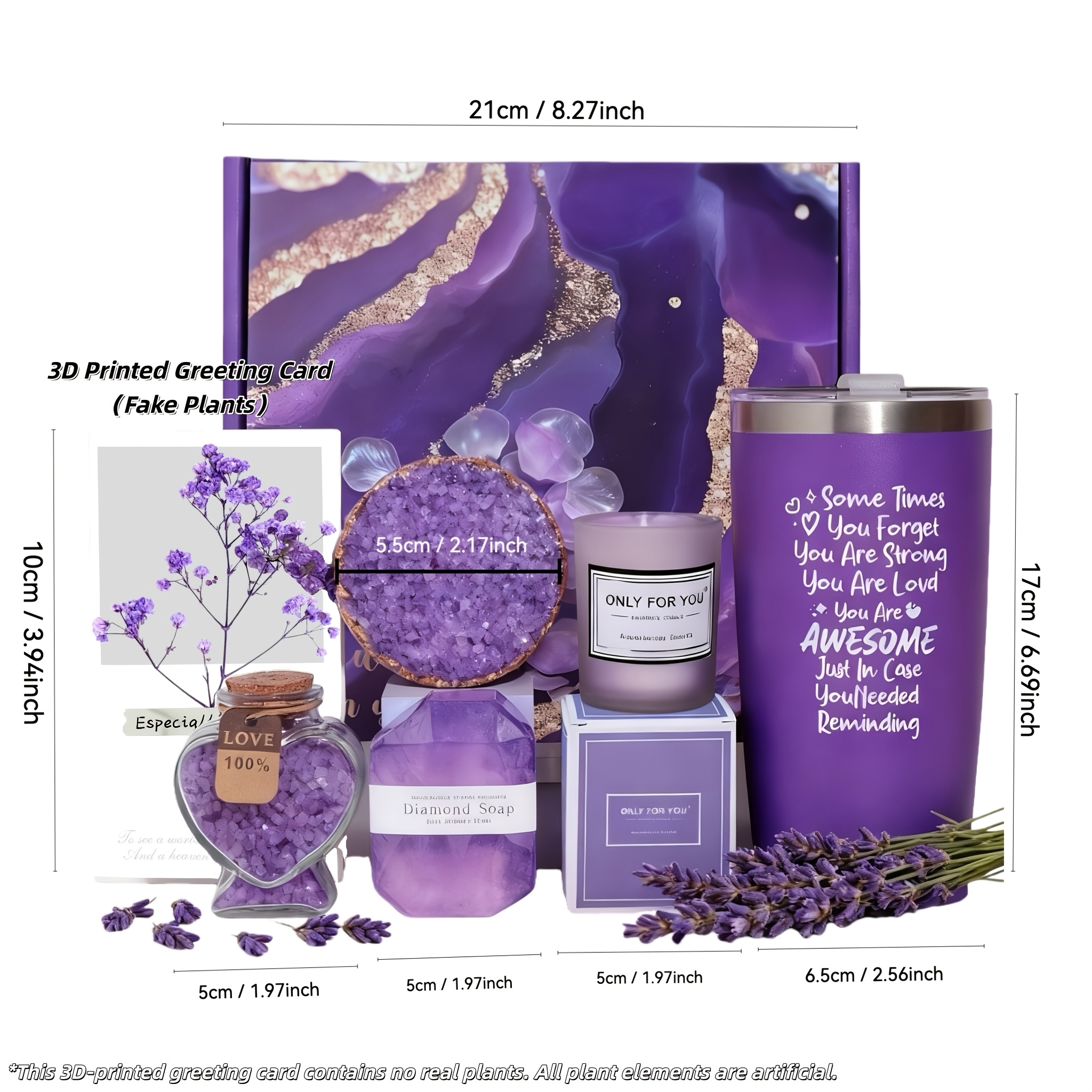 Elegant Teal Spa Gift Set - Bath Gift Set for Women, Includes Bath Bombs, Bath Salts, Insulated Mug, Scented Candle, Postcard, Soap. Perfect Gift for Birthdays, Valentine's Day, Thanksgiving, Christmas, New Year's, Anniversaries, and Easter Baskets