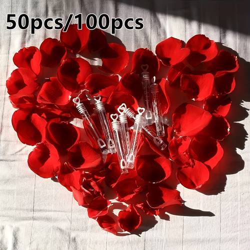50pcs 100pcs wedding bubble wands empty bottles