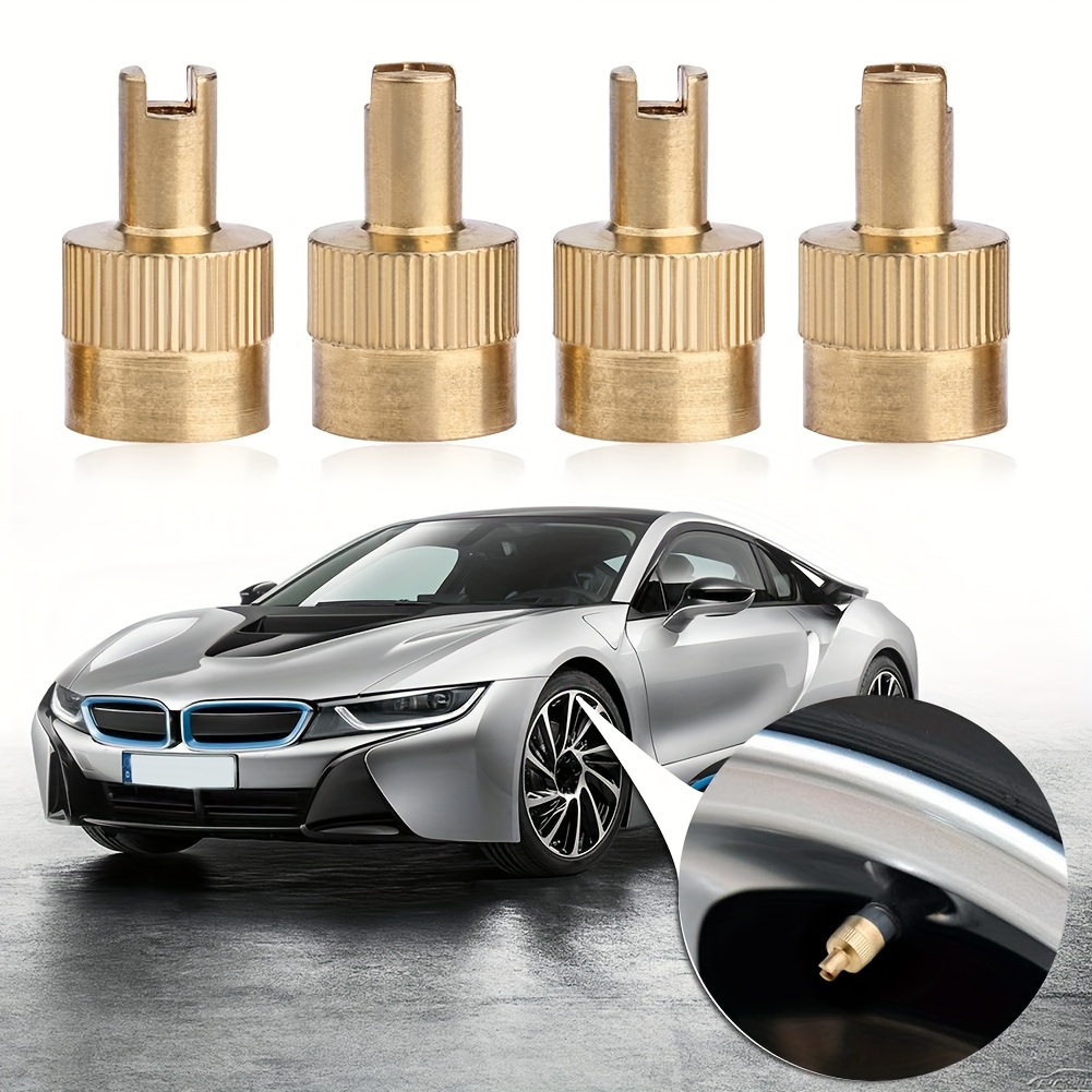 

High Quality Full Copper Car Tire Tool Caps Valve Caps Valve Caps (8pcs/pack)