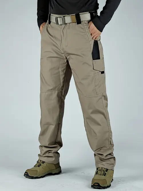 mens work pants durable quick drying multi suitable for hiking and outdoor adventure without belts camping equipment
