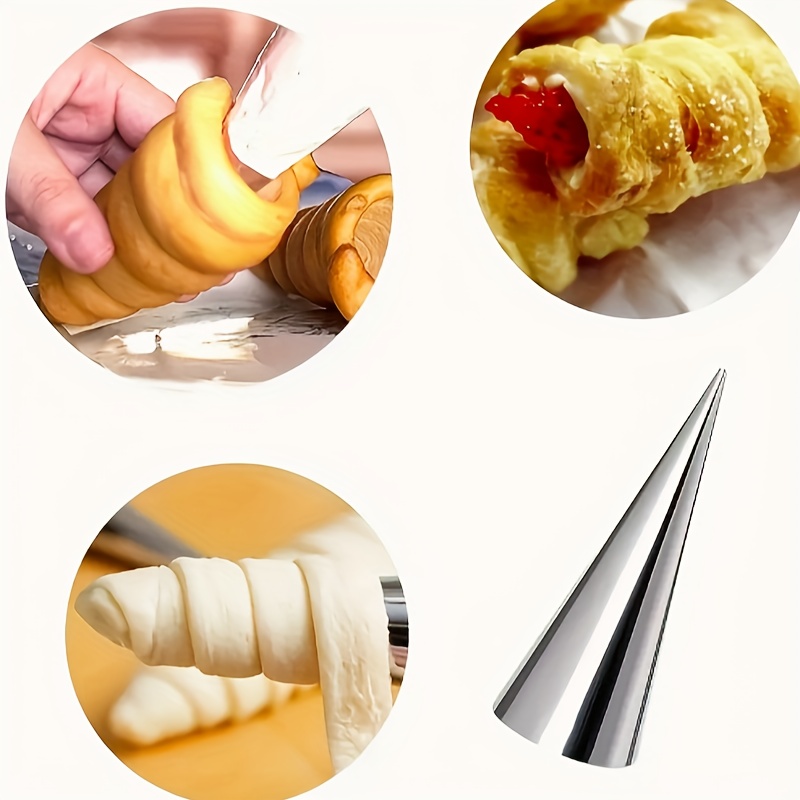 20pcs stainless steel croissant cream roll mold set         Product details 7