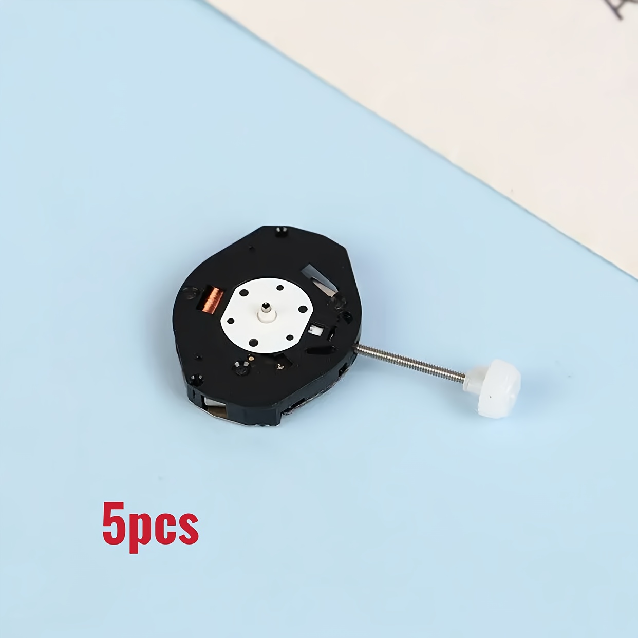 TEMU 5pcs Of Sl68 Quartz Watch Movement Replacement Parts - Small Replacement Movements For Watches, Easy-to-install Metal Components Suitable For