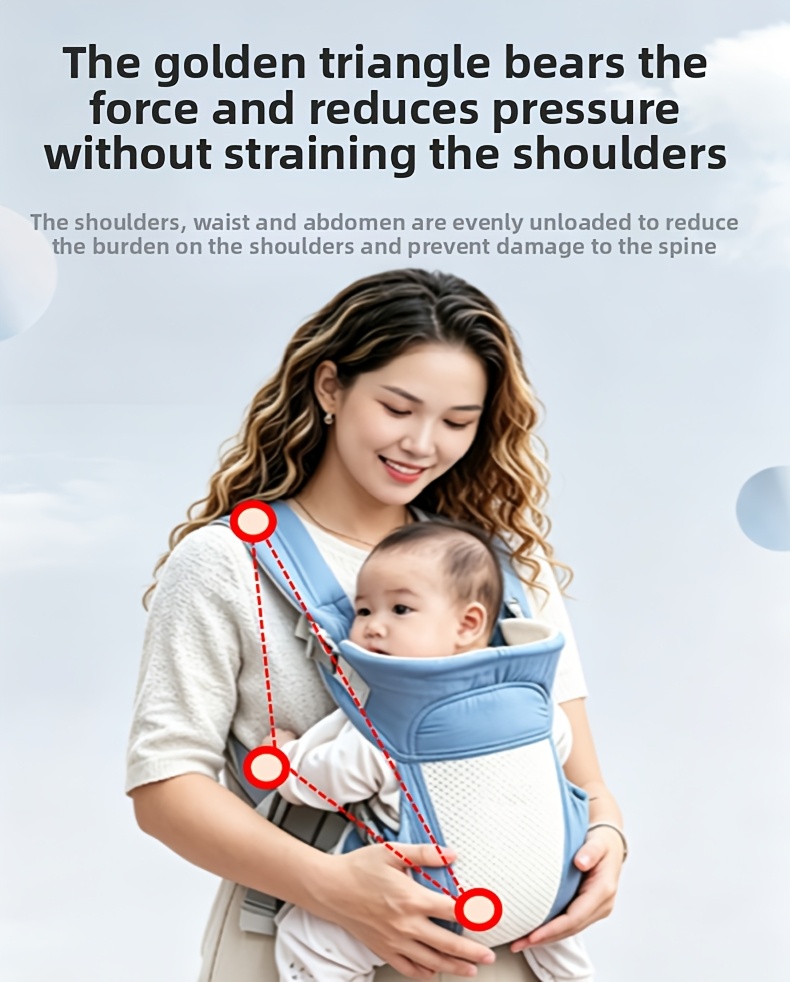Baby harness blue
