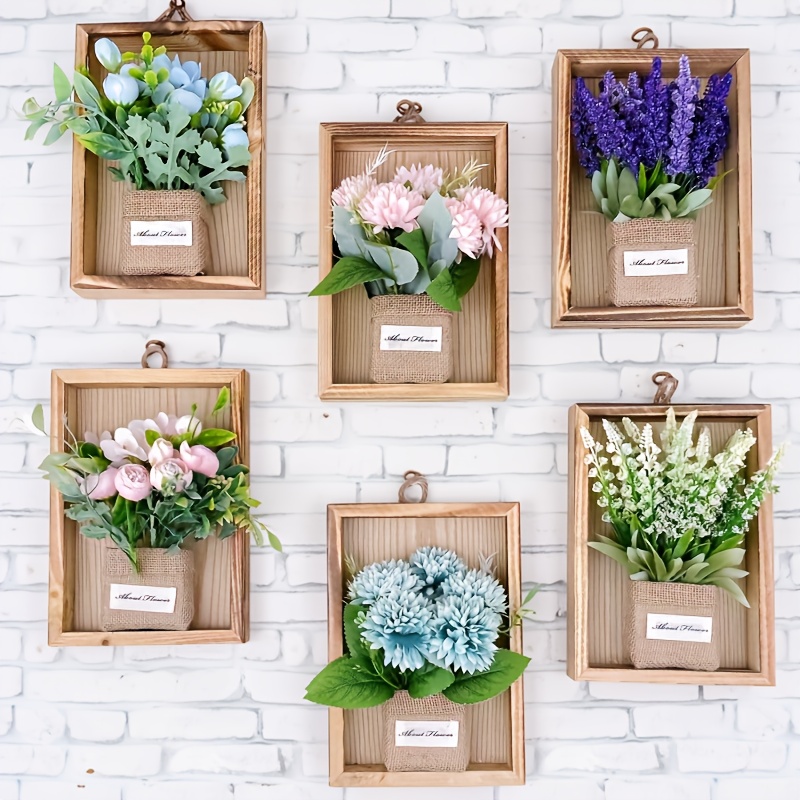 hängende blumen wand