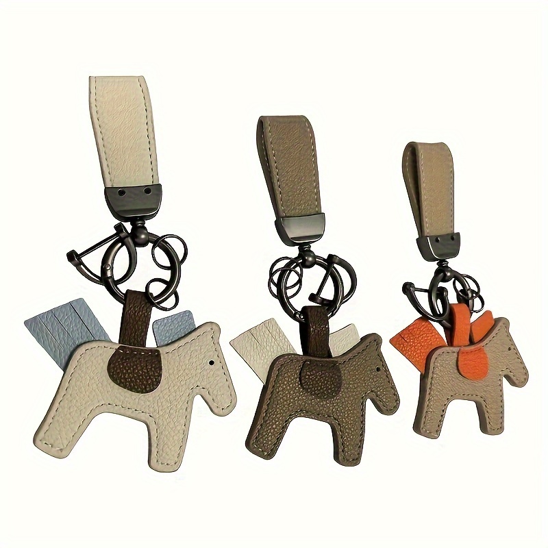 

Keychain - Texture, Pony , Detachable , For Car & Bag , Or , And Long-