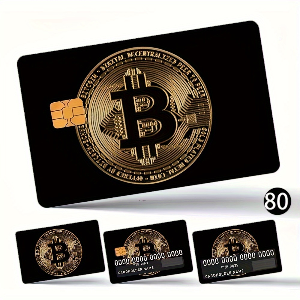 set 4 credit card skins debit card series - Temu Portugal