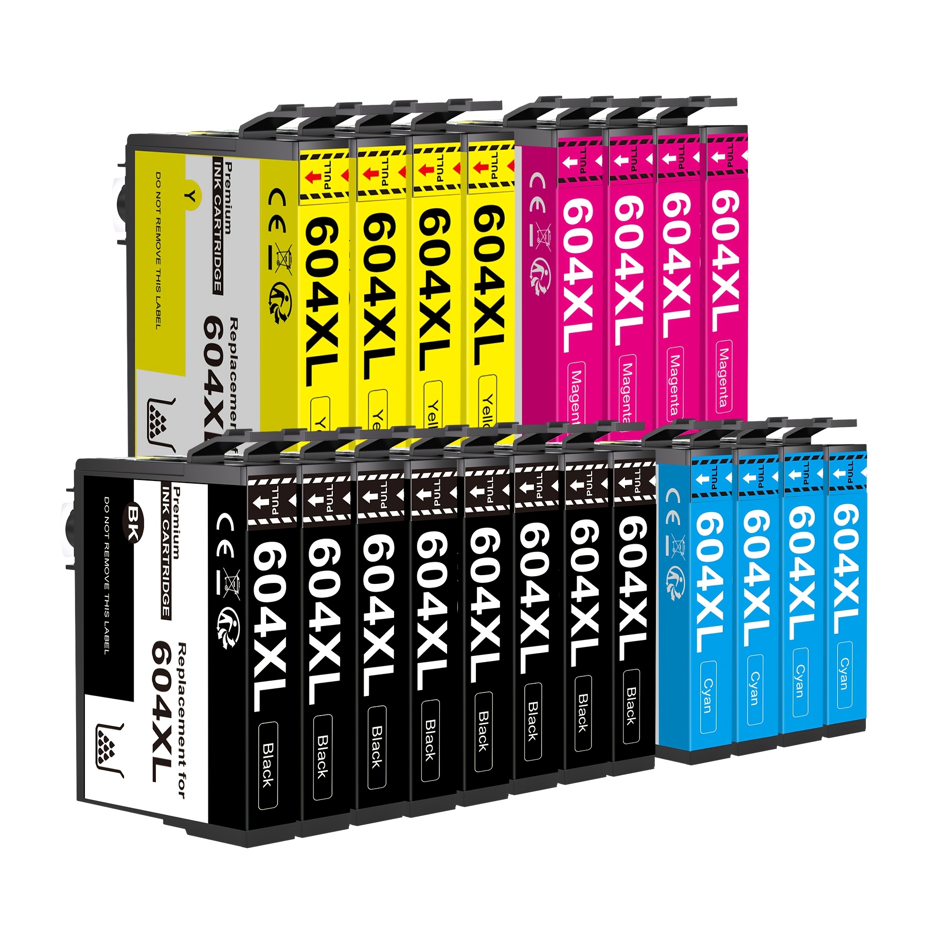 Image of 604 Xl Printer Cartridges Compatible With Epson 604xl Cartridges For Home Xp-3200 Xp-3205 Xp-4200 Xp-4205 Xp-2200 Xp-2205, Workforce Wf-2910 Wf-2930 Wf-2935 Wf-2950 (pack Of 20)