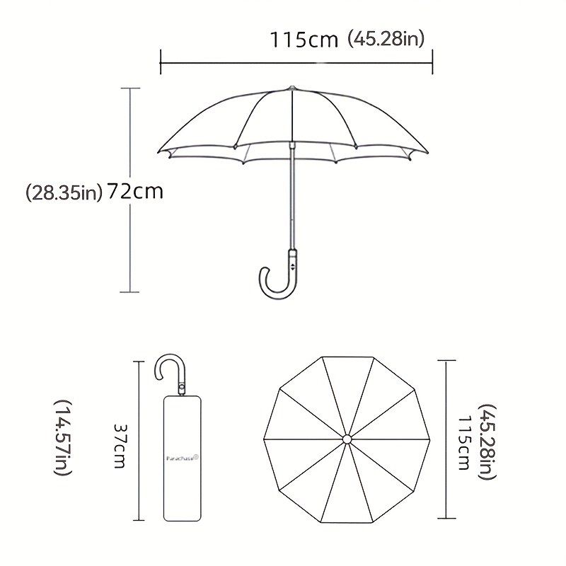 Grote automatische paraplu's voor mannen en vrouwen