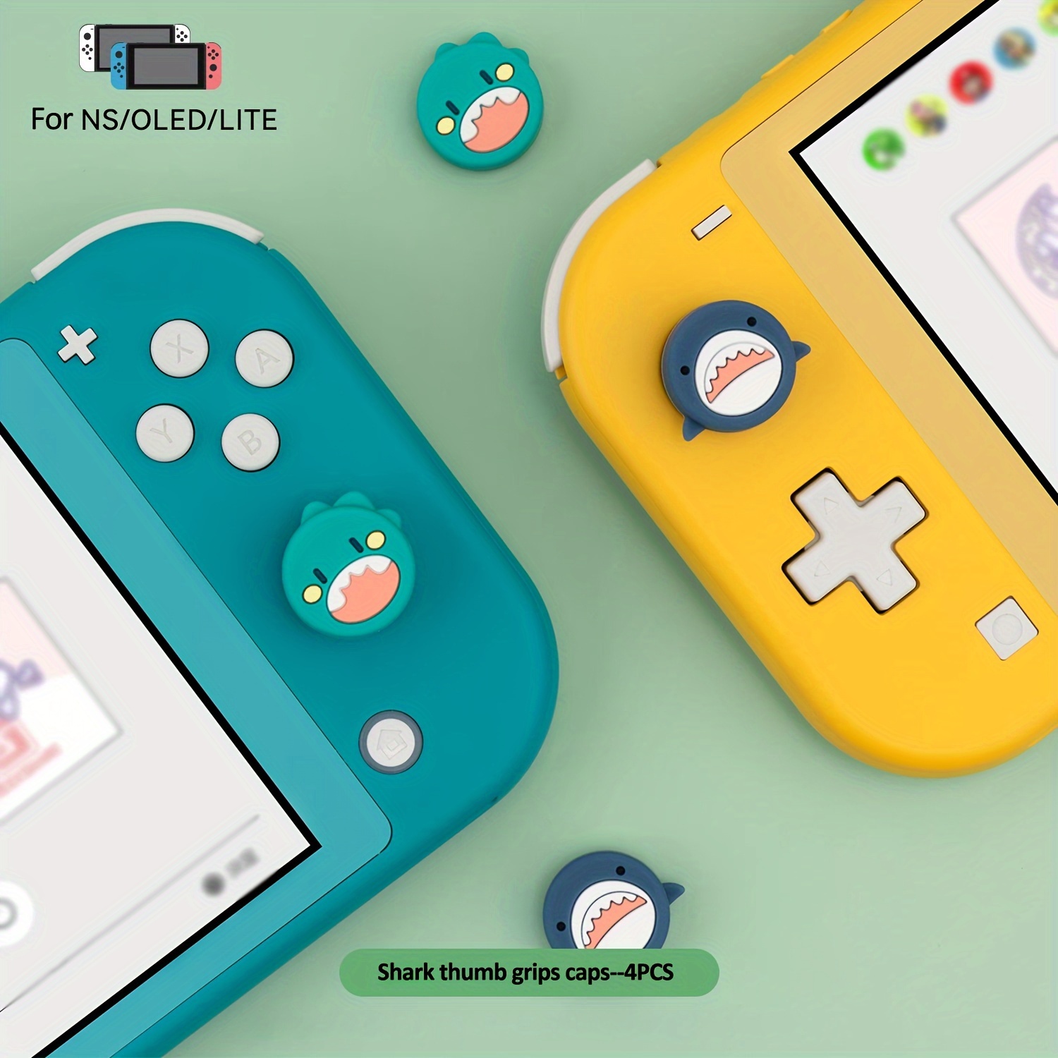 silicone thumb grip caps switch/switch lite/oled Temu